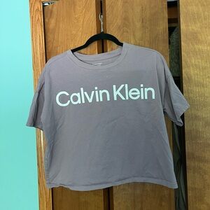 Calvin Klein Lavender Performance Tee